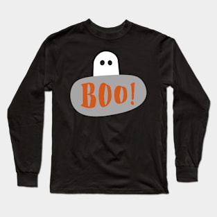 Halloween Ghost Long Sleeve T-Shirt